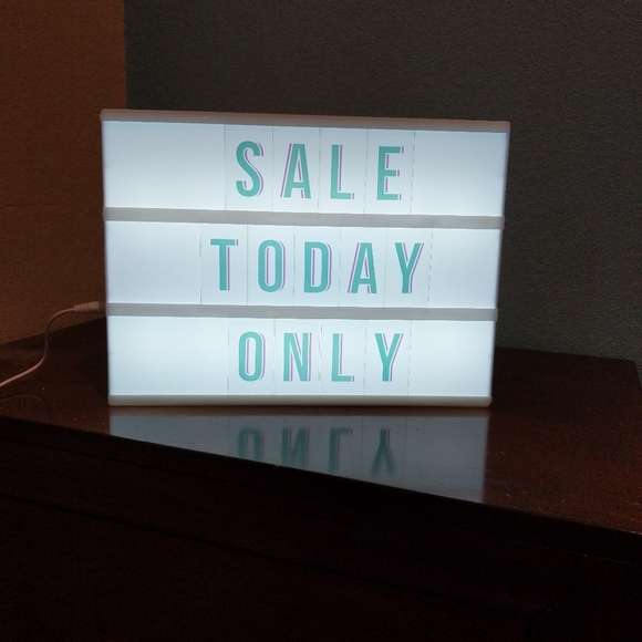 LED light up message box - Picture 2 of 4